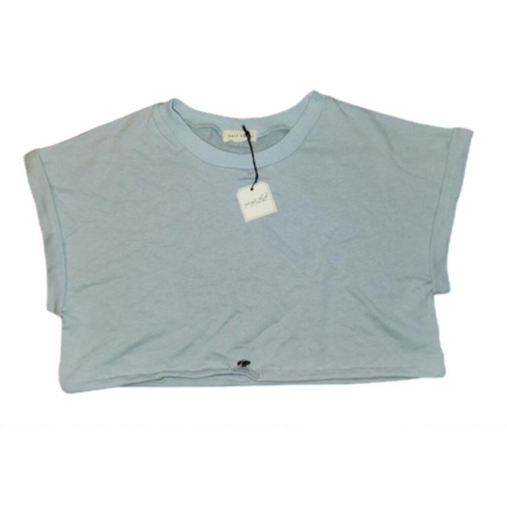 Blue Yoga Crop Top || Med || NWT